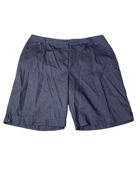 Basic Editions Brown Classic Fit Cotton Bermuda Shorts - Size 17/18